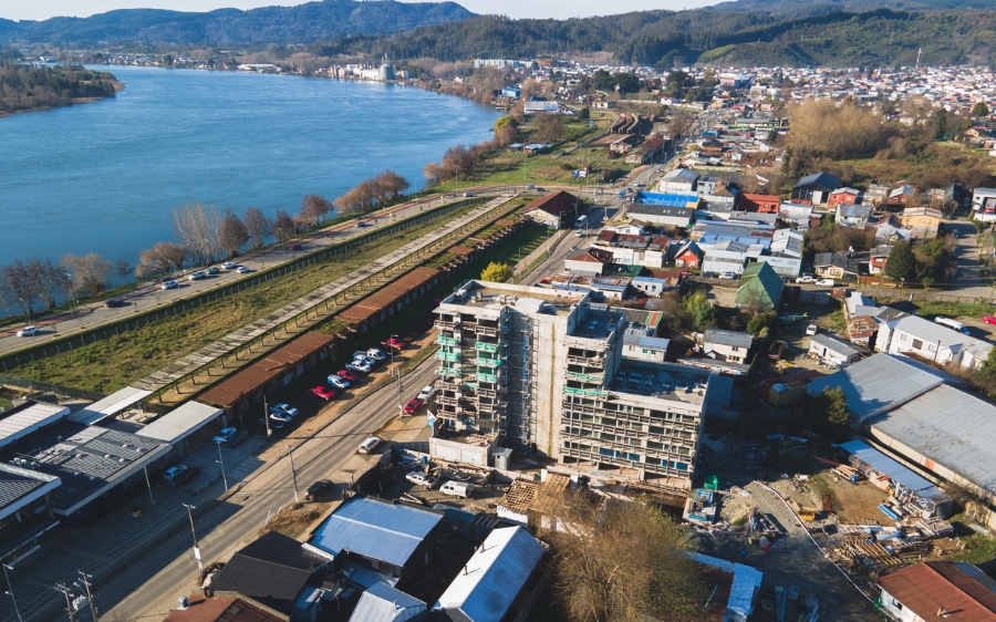 Aguas Décima conectará nuevo complejo departamental en Barrio Estación